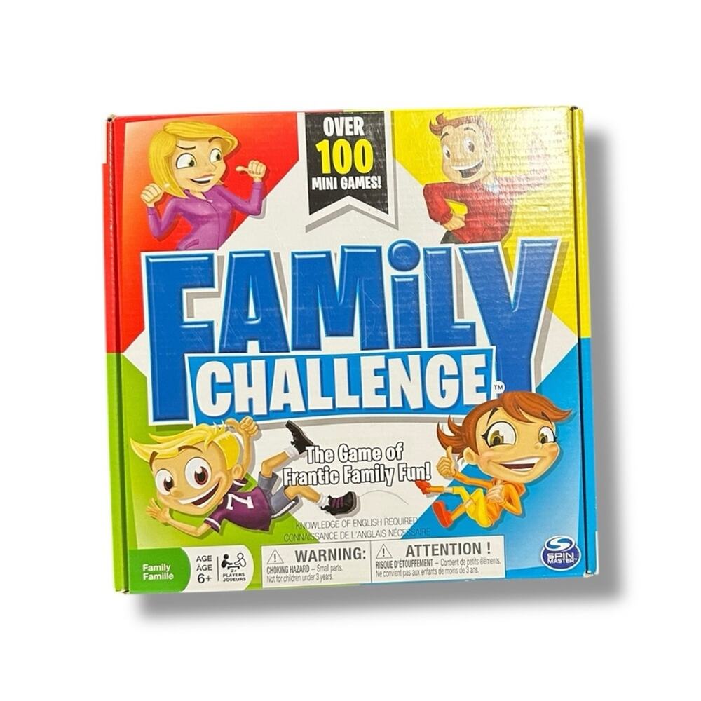Spin Master Family Challenge Board Game